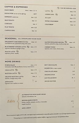Menu photo 8 PRESS Coffee Crêpes Cocktails Graham, NC