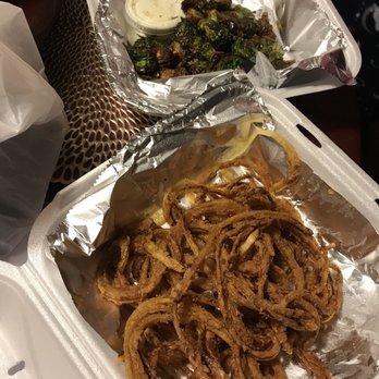 Cluck N Mooh - Haystacks and brussel sprouts - Burgers Near Me - Marietta, Georgia Cluck N Mooh - Haystacks and brussel sprouts - Burgers Near Me - Marietta, Georgia