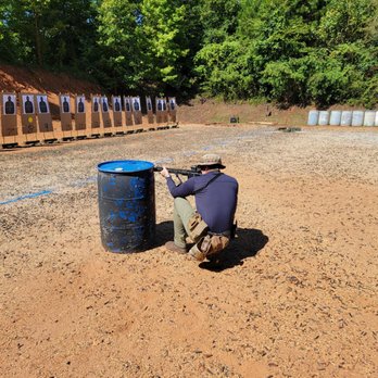 4G Tactical Firearms and Security Training - Working on shooting behind cover - Gun/Rifle Ranges Near Me - Covington, Georgia