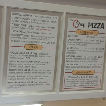 The C Shop Candy Shop - Menu - Candy Stores Near Me - Blaine, Washington