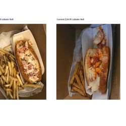 Fjord Fish Market - Lobster roll of old vs. scent order