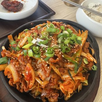 Sanbada - Spicy pork - Korean Near Me - Boston, Massachusetts Sanbada - Spicy pork - Korean Near Me - Boston, Massachusetts