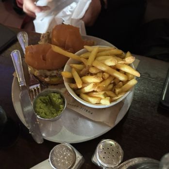 Nancy Hands Bar & Restaurant - Nancy's Smash Burger with fries - Pubs Near Me - Dublin, D