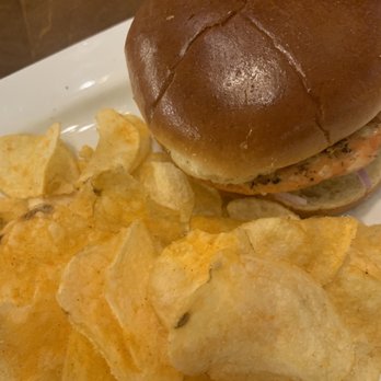 Rusty Rail Brewery - Salmon burger - Breweries Near Me - Mifflinburg, Pennsylvania Rusty Rail Brewery - Salmon burger - Breweries Near Me - Mifflinburg, Pennsylvania