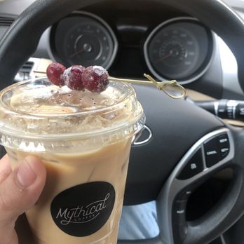 Mythical Coffee - Seasonal latte ( I forget the name) - Coffee Roasteries Near Me - Gilbert, Arizona