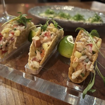 Stripsteak - Chilled Lobster Tacos Cold Small Plates - Steakhouses Near Me - Las Vegas, Nevada Stripsteak - Chilled Lobster Tacos Cold Small Plates - Steakhouses Near Me - Las Vegas, Nevada