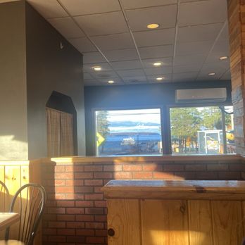 Eh! Burger - Nice view makes a good background - Burgers Near Me - Munising, Michigan