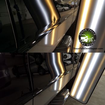 Sioux Falls Dent Repair - Ford f150 left rear door body line dent repair - Mobile Dent Repair Near Me Sioux Falls Dent Repair - Ford f150 left rear door body line dent repair - Mobile Dent Repair Near Me
