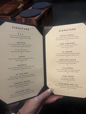 Menu photo 1 Bar Leather Apron Honolulu, HI