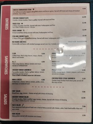 Menu photo 4 Waverly Truck Stop Delhi, LA
