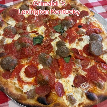 Grimaldi's Pizzeria - The Don. I highly recommend. - Pizza Near Me - Lexington, Kentucky Grimaldi's Pizzeria - The Don. I highly recommend. - Pizza Near Me - Lexington, Kentucky