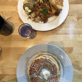 Orphan - Bohemian Pancakes (the special) and the Farmer's Scramble (also a special). - Breakfast & Brunch Near Me - Sacramento, California Orphan - Bohemian Pancakes (the special) and the Farmer's Scramble (also a special). - Breakfast & Brunch Near Me - Sacramento, California