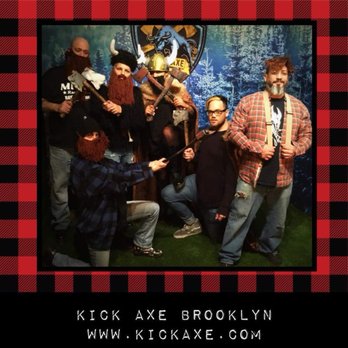 Kick Axe Throwing - Bars Near Me - Brooklyn, New York Kick Axe Throwing - Bars Near Me - Brooklyn, New York