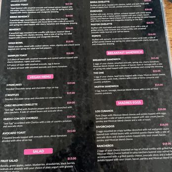 Madres Brunch - Menu - Breakfast & Brunch Near Me - Bellflower, California