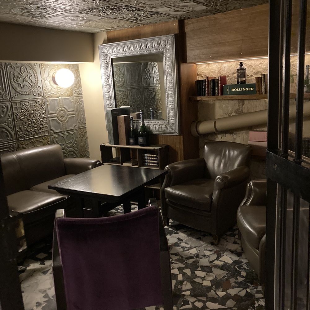Downstairs private dining / tasting room