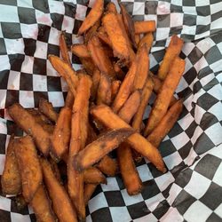 Cheers of Ramona - Half of a small order of sweet potato fries.