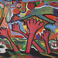 The Lynwood Union Gallery - The Final Resurrection by Arnold Lutz