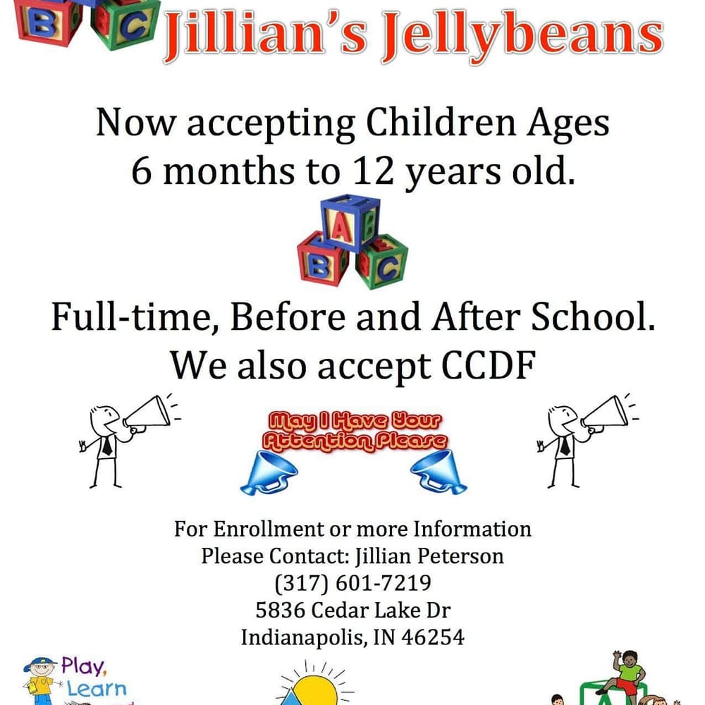 Jillians Jellybeans - childcare center in Indianapolis, IN