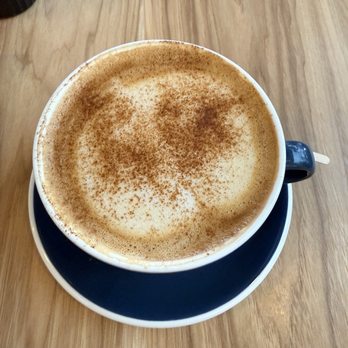 Totem - Salted caramel oat milk latte - Comfort Food Near Me - Colorado Springs, Colorado