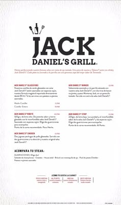 Menu photo 5 Fridays Seville, SE