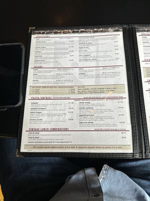 Menu photo 2 Vintage Pizzeria Milton, GA Menu photo 2 Vintage Pizzeria Milton, GA