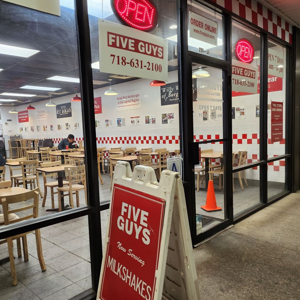 Five Guys - Outside - Burgers Near Me - Little Neck, New York Five Guys - Outside - Burgers Near Me - Little Neck, New York