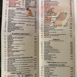 Tokyo Mandarin - Menu Items...