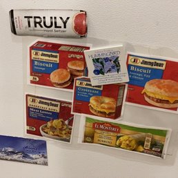 Breakfast food items available in the office