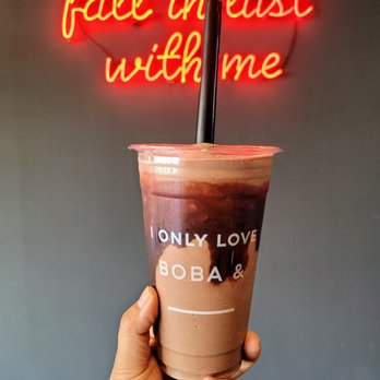 BobaLust - Kirkland - Chocolate Slush Smoothie - Bubble Tea Near Me - Kirkland, Washington