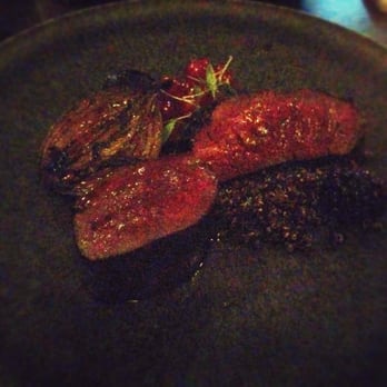 The Pig's Ear - Wild Irish Game Venison, red berries, roast onion, quinoa and truffle - Bistros Near Me - Dublin, D The Pig's Ear - Wild Irish Game Venison, red berries, roast onion, quinoa and truffle - Bistros Near Me - Dublin, D