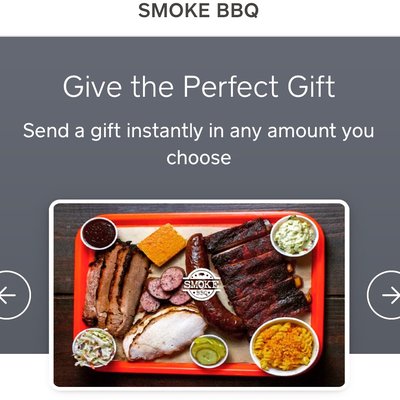 Photo of Smoke BBQ Restaurant & Catering - Fort Lauderdale, FL, US. Gift cards and instant online e-gift cards available