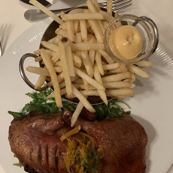 Paris 7th - Braised duck leg with honey glaze - French Near Me - Fort Worth, Texas Paris 7th - Braised duck leg with honey glaze - French Near Me - Fort Worth, Texas
