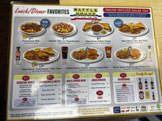 Menu photo 1 Waffle House Oklahoma City, OK Menu photo 1 Waffle House Oklahoma City, OK