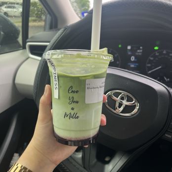 Mille Cafe - Blueberry matcha - Cafes Near Me - Friendswood, Texas Mille Cafe - Blueberry matcha - Cafes Near Me - Friendswood, Texas