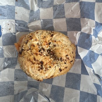 Bagel Bros - Salmon Lox on everything bagel - Bagels Near Me - San Marcos, Texas