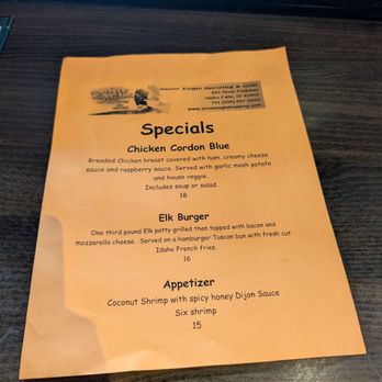Snow Eagle Brewing & Grill - Menu - New American Near Me - Idaho Falls, Idaho Snow Eagle Brewing & Grill - Menu - New American Near Me - Idaho Falls, Idaho