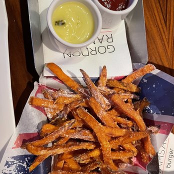 Gordon Ramsay Burger Las Vegas - Sweet potato fries - Burgers Near Me - Las Vegas, Nevada