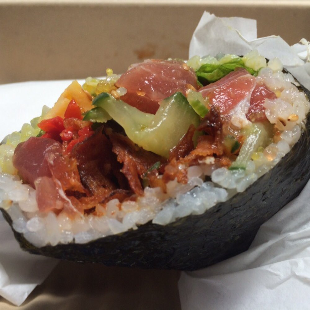 Sushirrito - Geisha peeled back - Japanese Near Me - San Francisco, California Sushirrito - Geisha peeled back - Japanese Near Me - San Francisco, California