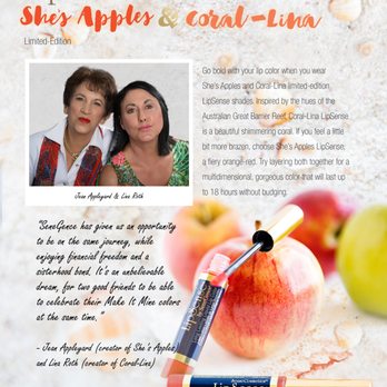 Carousel Nails - She's Apples & Coral-Lina LipSense - Nail Salons Near Me - Dallas, Texas