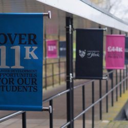 Andrews Signs & Engravers - Promotional Signage for The University of York