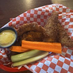 Hand breaded Chicken Strips