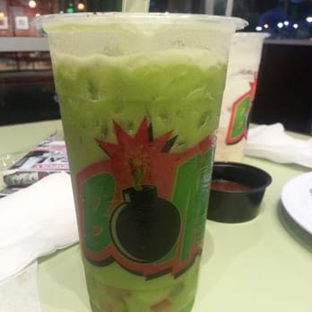 Bomboba - Mung Bean & Spinach. Very healthy and delicious. Same as one of beans used in Halo Halo - Bubble Tea Near Me - Peoria, Arizona Bomboba - Mung Bean & Spinach. Very healthy and delicious. Same as one of beans used in Halo Halo - Bubble Tea Near Me - Peoria, Arizona