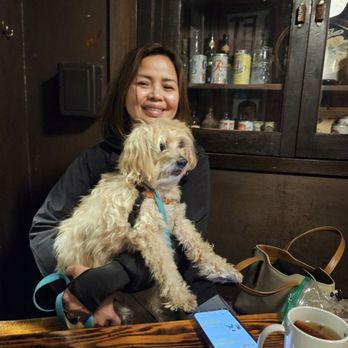 Jules Maes Saloon - Always a plus when Louie is allowed to hang out with us. - Comfort Food Near Me - Seattle, Washington