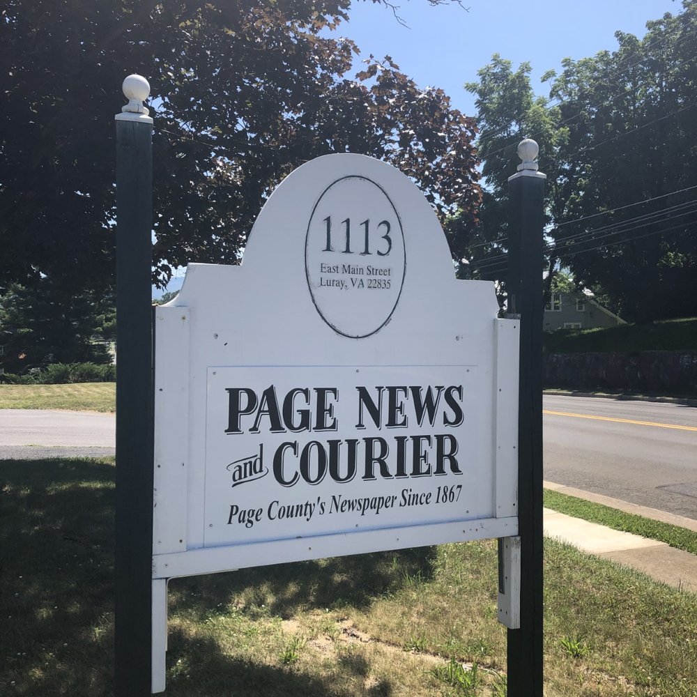 PAGE NEWS COURIER Updated April 2025 1113 E Main St Luray