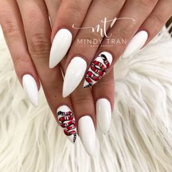 Nails by Mindy - Gucci inspired nails