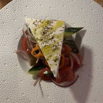 TAVERNA - Delicious Greek "village" salad. - Greek Near Me - Palo Alto, California