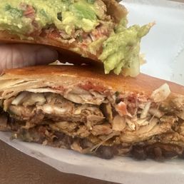 UFO chicken, no rice, side of guac UFO chicken, no rice, side of guac