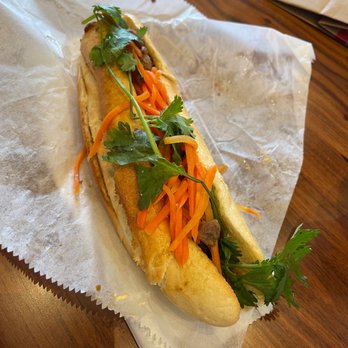 Hiccups - BBQ PORK BANH MI - Coffee & Tea Near Me - Long Beach, California