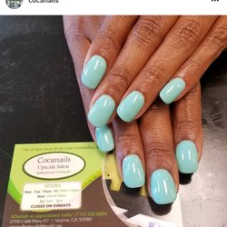 Cocanails Upscale Salon - Excellent SNS work!