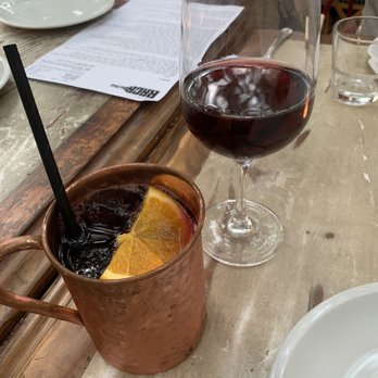 Bacari W 3rd - Housemade Four-Fruit Sangria (Liter) and House Red Pinot Nero, Italy (Liter) - Breakfast & Brunch Near Me - Los Angeles, California